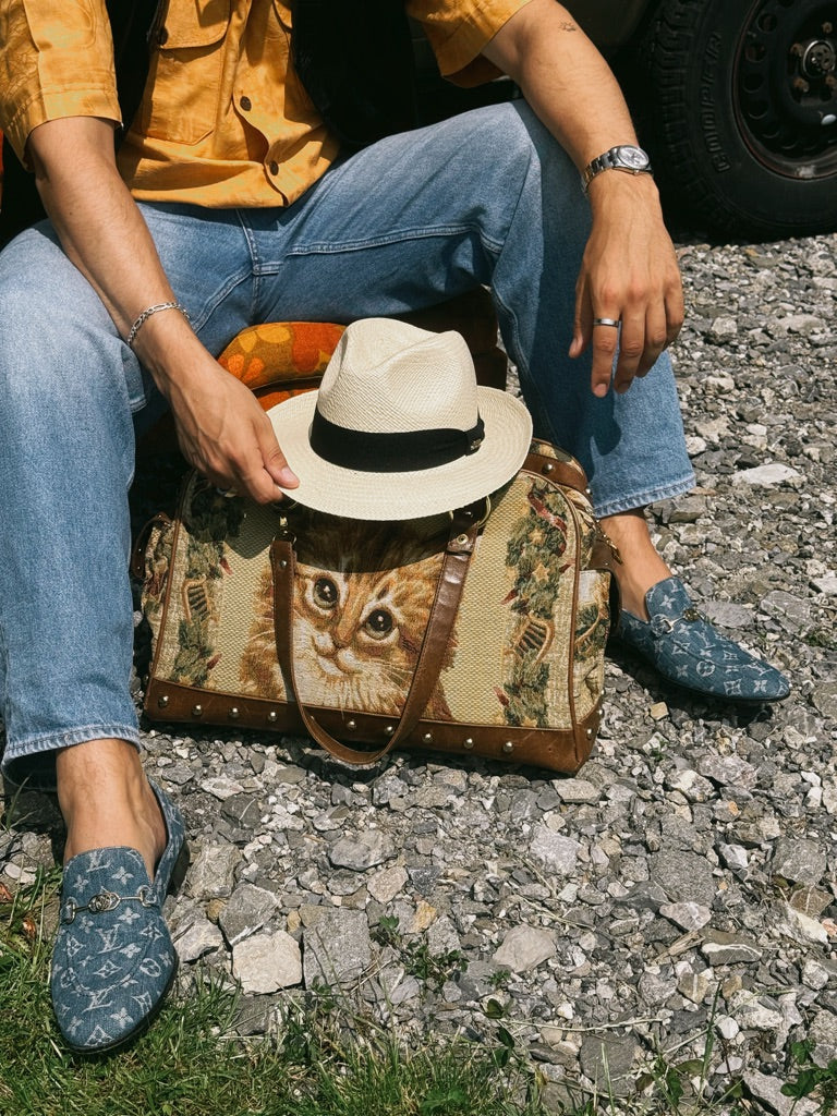 Mocassin Monogramm jeans - Louis Vuitton - VENDU