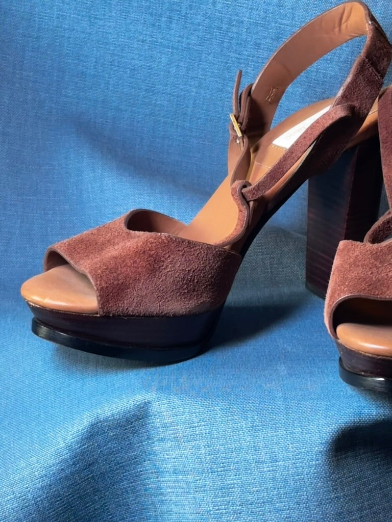 Sandales à talons, en daim - See by Chloé