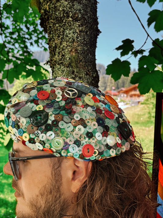 Béret bouton