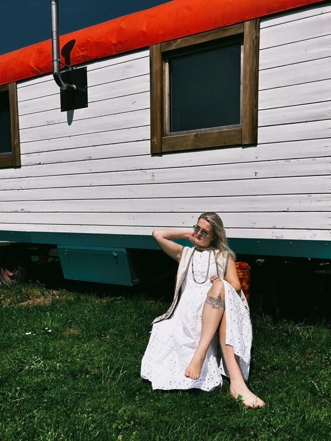 Robe Bohème blanche