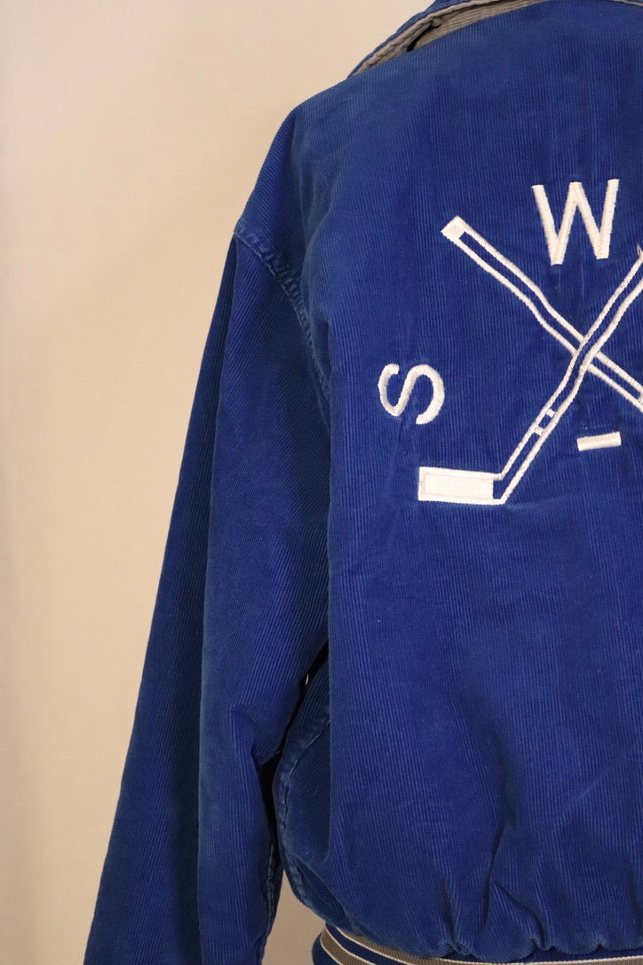Veste bleue électrique 90's - Mickey