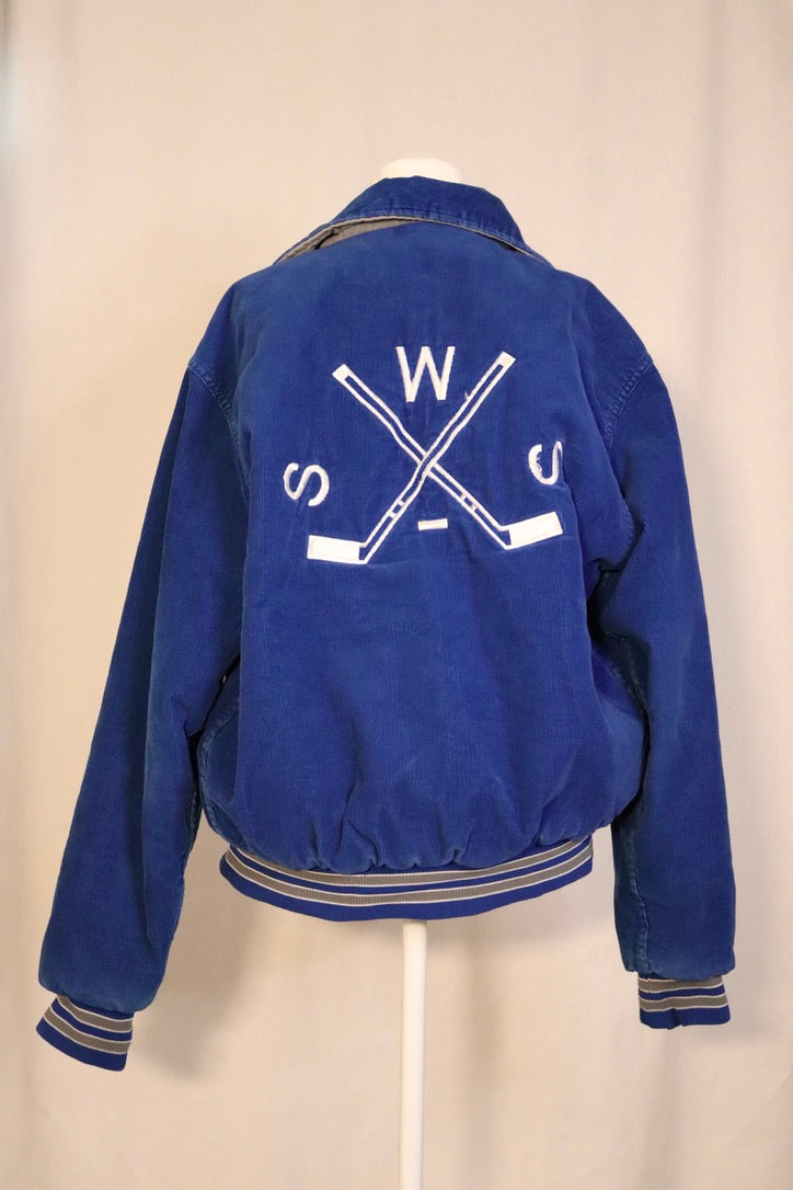Veste bleue électrique 90's - Mickey