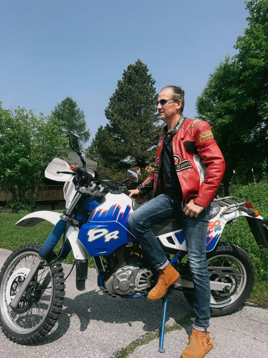 Veste en cuir GRAND PRIX MOTO