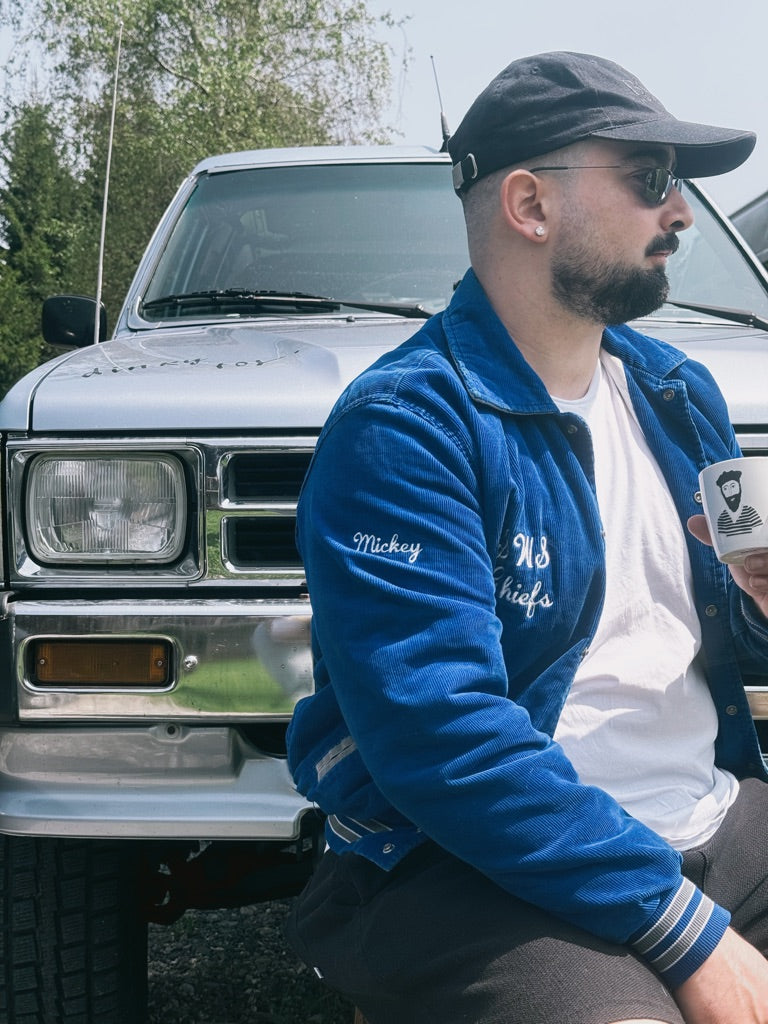 Veste bleue électrique 90's - Mickey